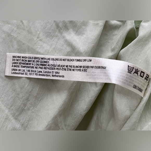 🆕 Free People Movement Sight Seein’ puffer vest in mint green size XS - Picture 10 of 11